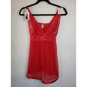 2 piece set babydoll lingerie